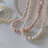 Verdandi Pearl Necklaces - White