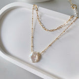 Petal Baroque Pearls Necklaces