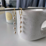 Drops Freashwater Pearls Earrings