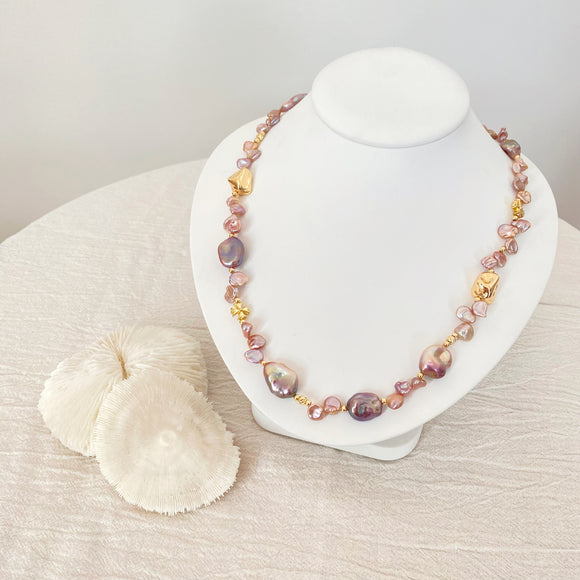 Florid Pearls Necklace