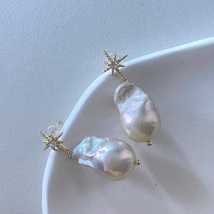 Baroque Pearls Earrings No.6