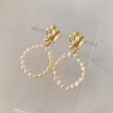 INS Pearl Rings Earrings