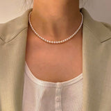 4.5mm Pearls Necklaces