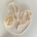 Baroque Pearls Long Necklace