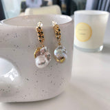 Baroque Pearls Earrings No.3