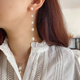 Water Drops Pearls Earring