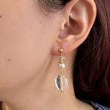 Riley Crystal Pearls Earring