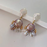 Dreamcatcher Pearls Earrings