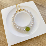 Qingti Milk Pearls Bracelet