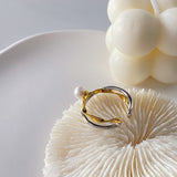 Twine S925 Pearls Ring