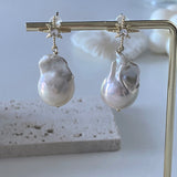 Baroque Pearls Earrings No.6