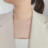 6-6.5mm Freshwater AK Pearls Necklaces