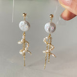 Christina Sunny Doll Pearls Earrings