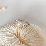 S925 Vine Pearls Ring