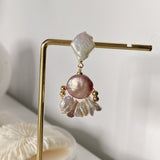 Dreamcatcher Pearls Earrings