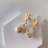 Baroque Pearls Earrings No.4