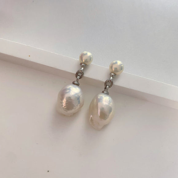 Baroque Pearls Earrings No.7