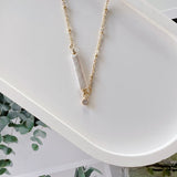 Linear Pearls Necklaces