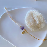 Lotus knitting Pearls Bracelets