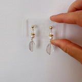 Riley Crystal Pearls Earring