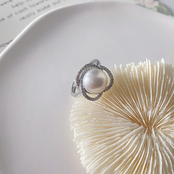 Satellite Pearls Rings