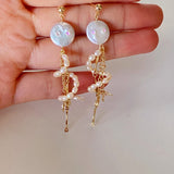 Christina Sunny Doll Pearls Earrings