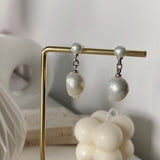 Baroque Pearls Earrings No.7