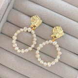 INS Pearl Rings Earrings