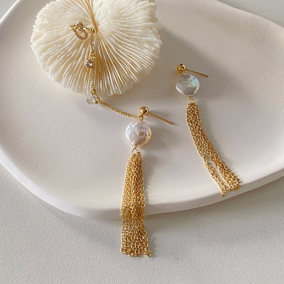 Lantern Baroque Pearls Earrings