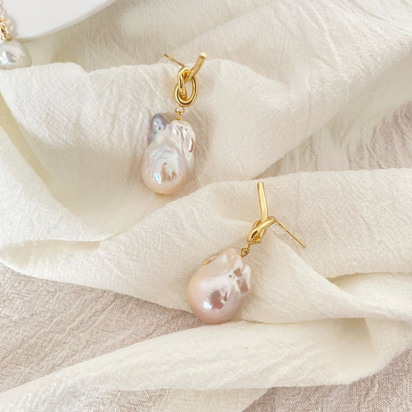 Baroque Pearls Earring No.8