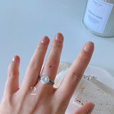 S925 Sterling Silver Chain Rings