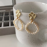 INS Pearl Rings Earrings