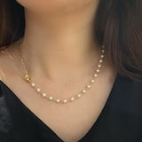 Bean Starry Pearls Necklace