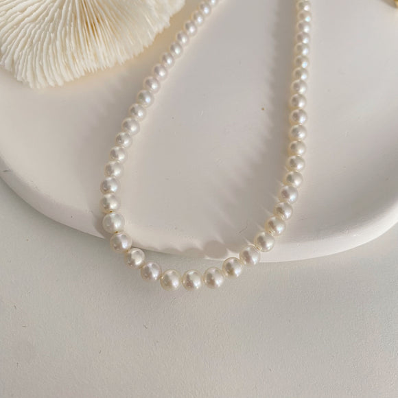 4.5mm Pearls Necklaces