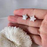 Star Pearls Earring Stud