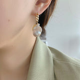 Baroque Pearls Earrings No.3