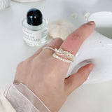 Multi layer Pearls Rings