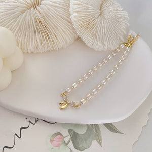 4mm Bowknot Elegant Pearls Bracelets
